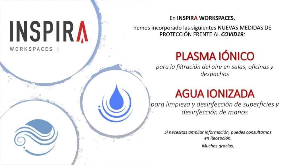 Coworking con protección contra COVID