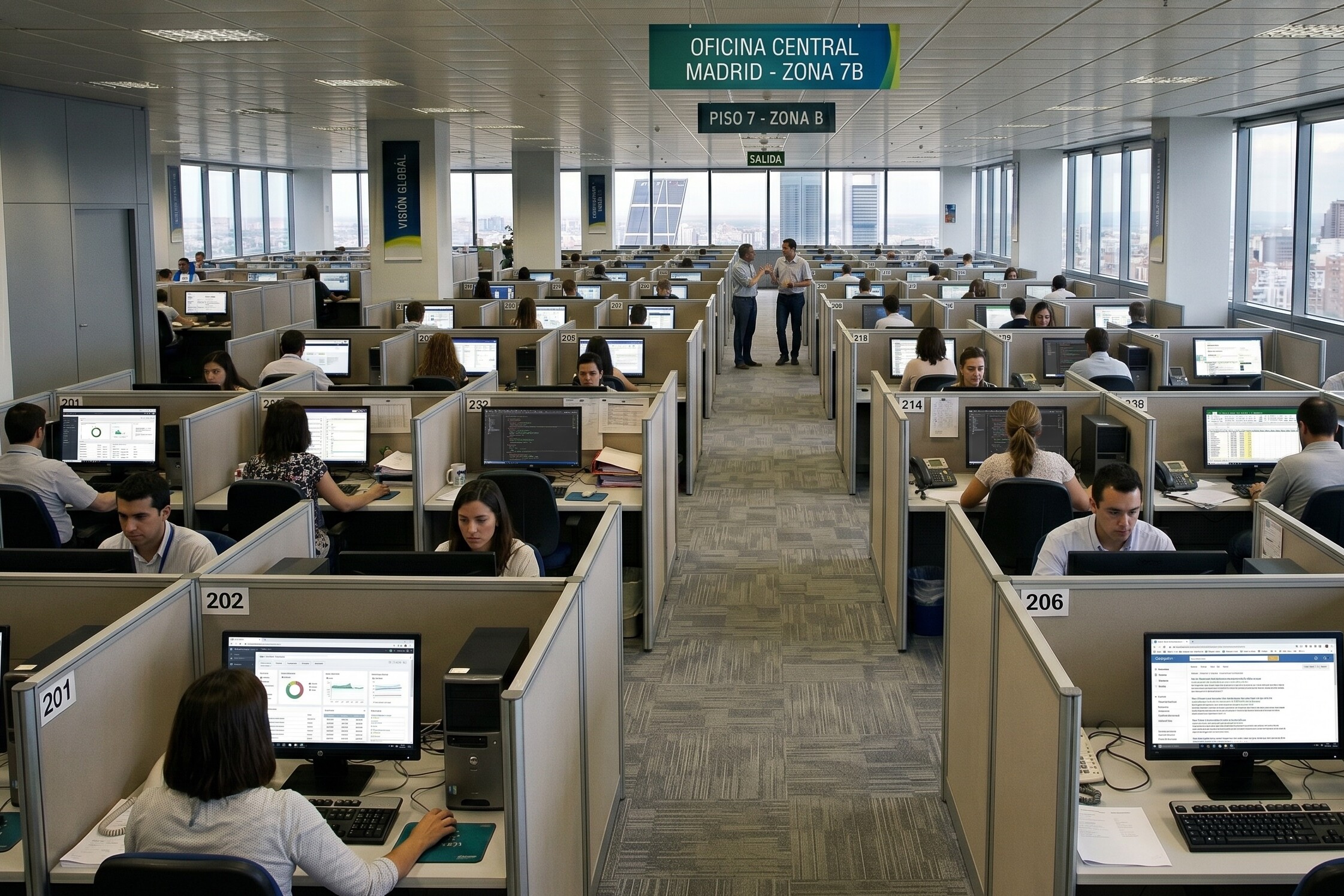 El futuro de las oficinas privadas frente a grandes sedes corporativas
