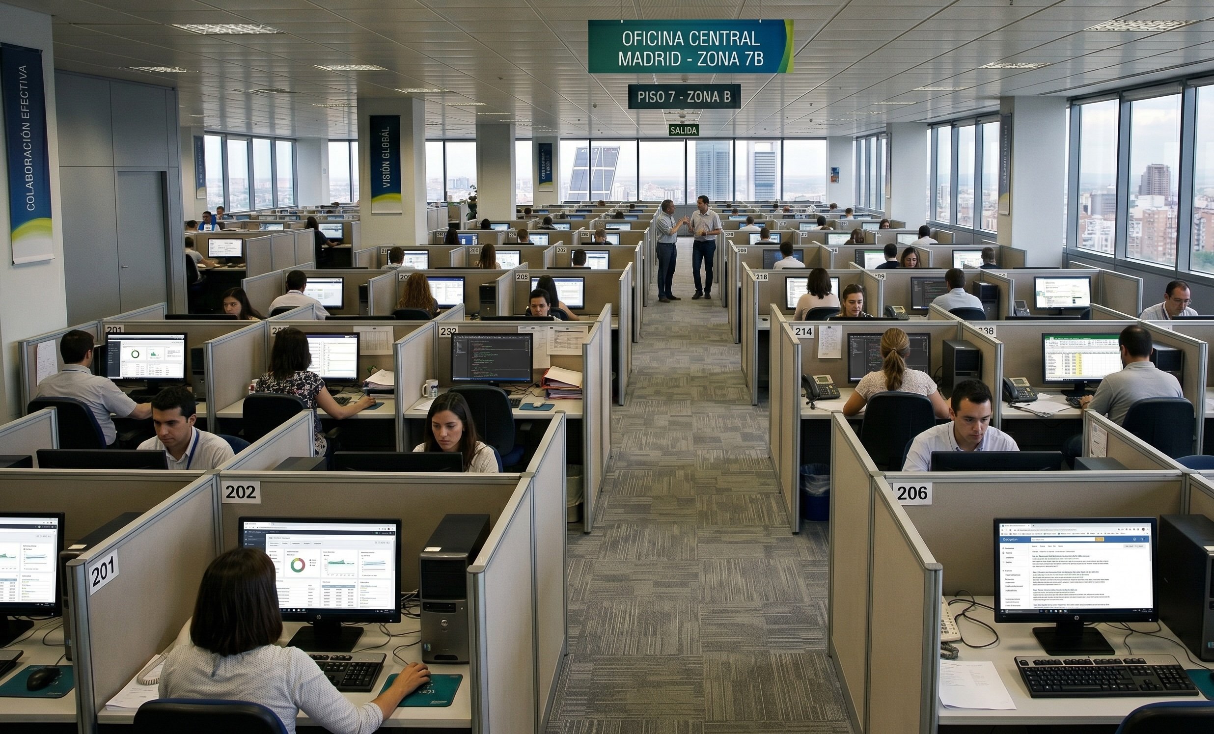 El futuro de las oficinas privadas frente a grandes sedes corporativas